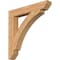 Ekena Millwork Thorton Slat Smooth Bracket, Western Red Cedar, 5 1/2"W x 38"D x 38"H BKT06X38X38THR06SWR - alternate 1